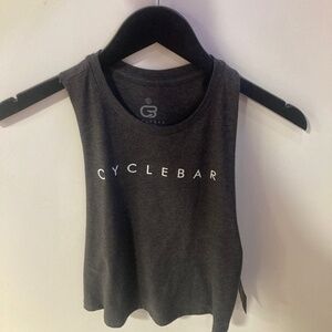 Women’s dark gray crop tank- size small